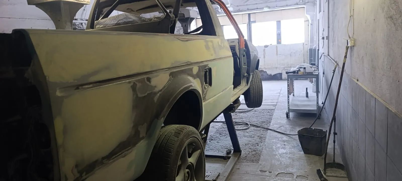 Pickup – odbudowa nadwozia i lakierowanie – etap 1