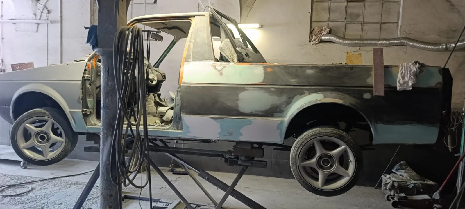 Pickup – odbudowa nadwozia i lakierowanie – etap 3