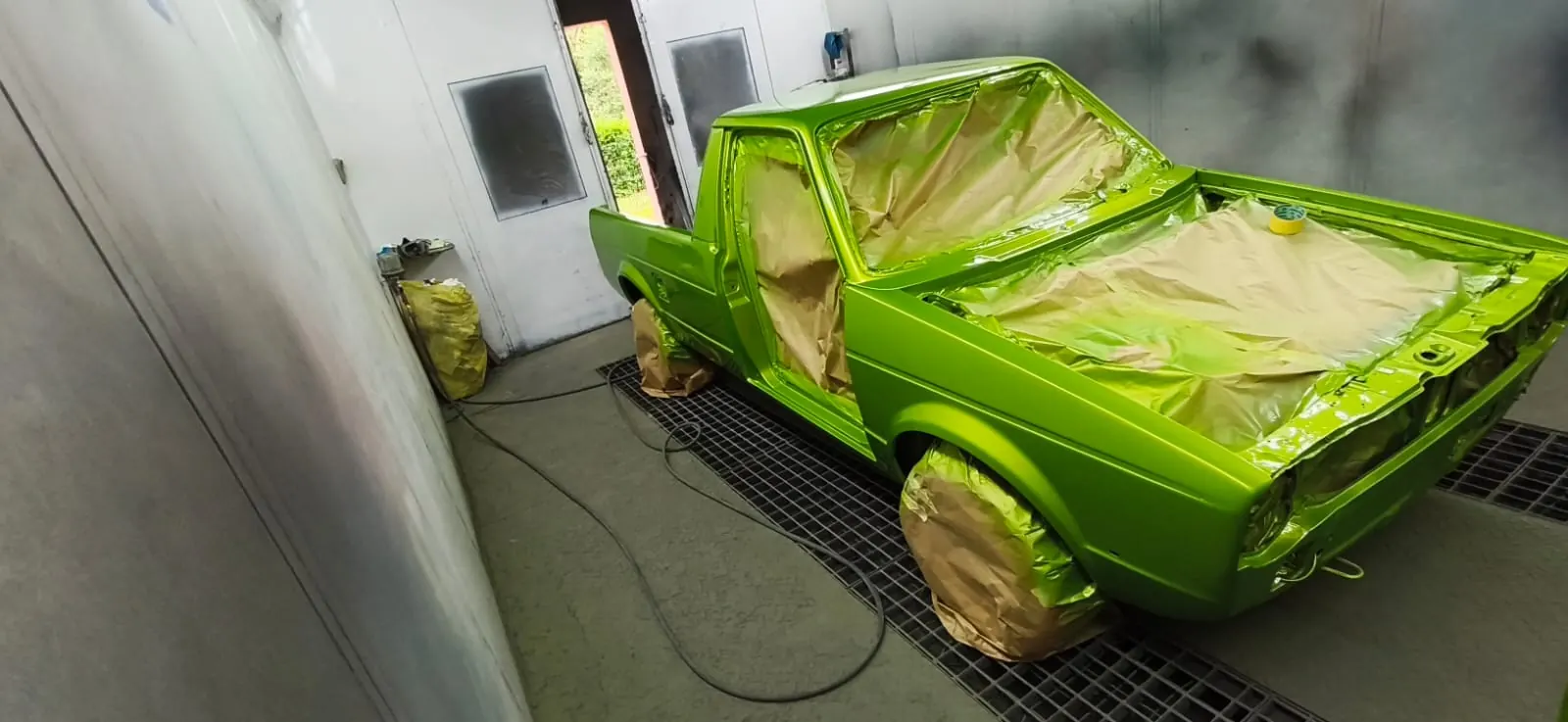 Pickup – odbudowa nadwozia i lakierowanie – etap 9