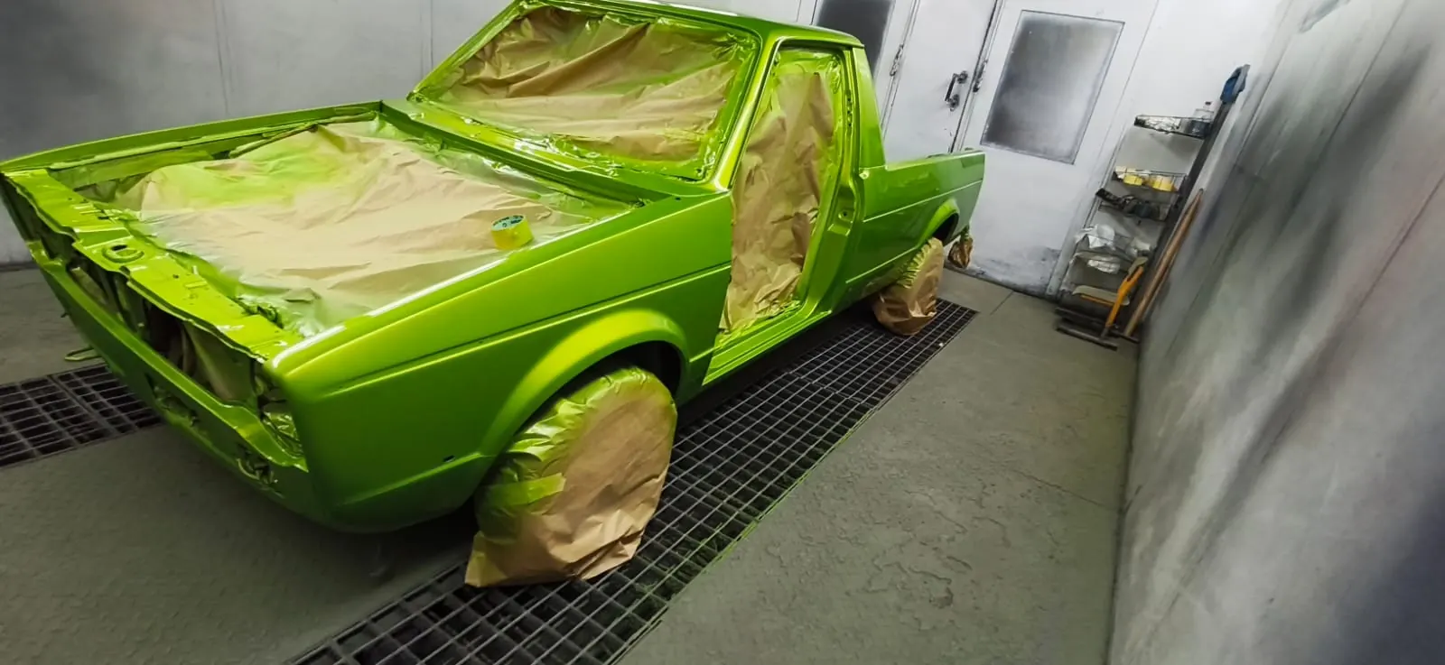 Pickup – odbudowa nadwozia i lakierowanie – etap 10