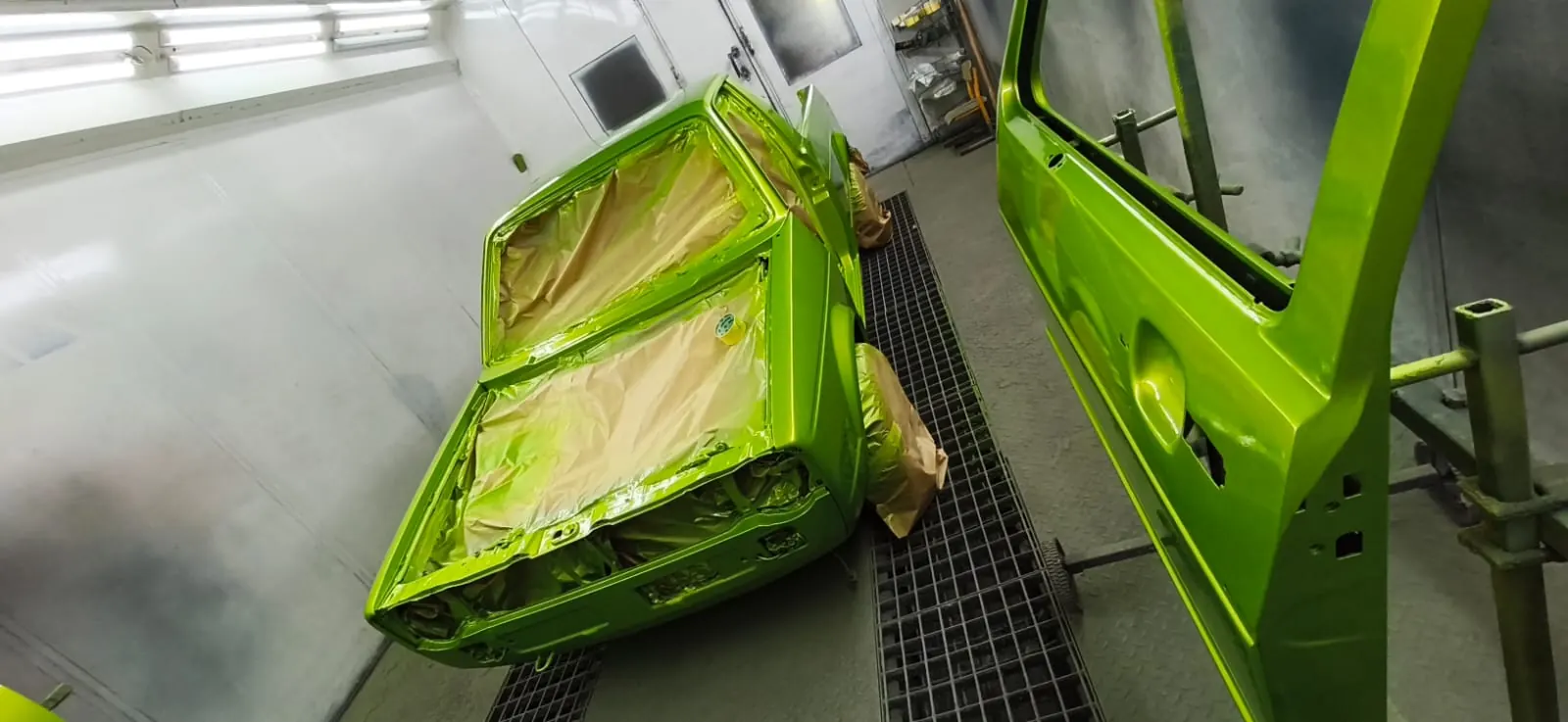 Pickup – odbudowa nadwozia i lakierowanie – etap 15