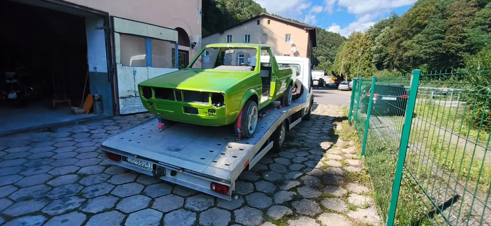 Pickup – odbudowa nadwozia i lakierowanie – etap 18