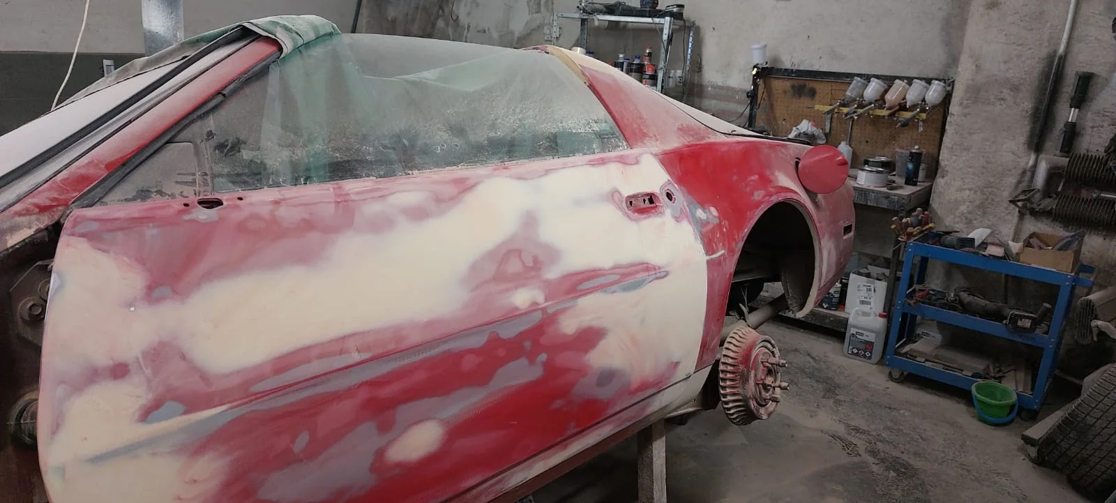 Pontiac Firebird – renowacja i lakierowanie – etap 1
