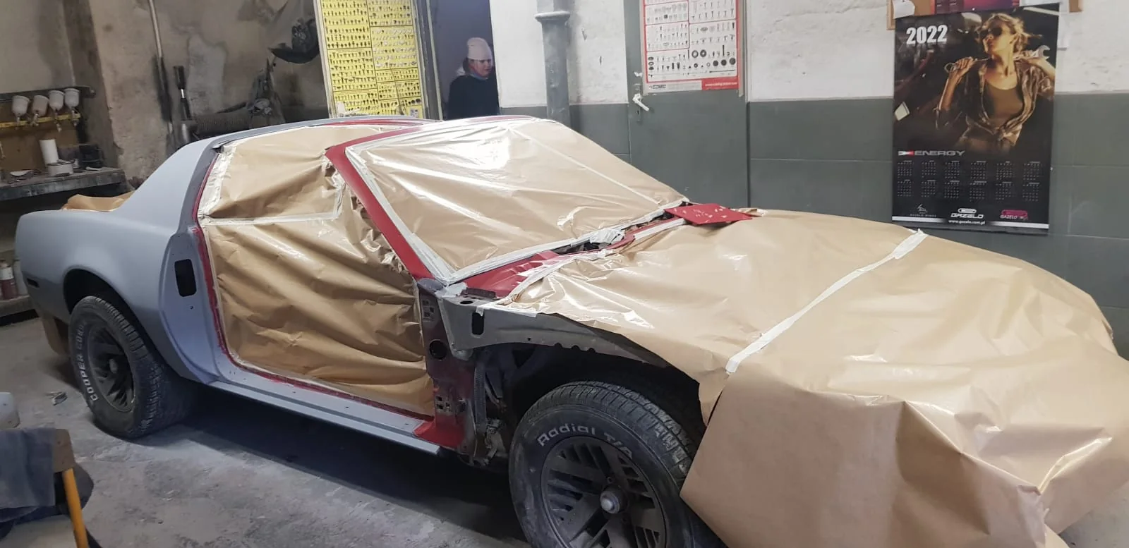 Pontiac Firebird – renowacja i lakierowanie – etap 2